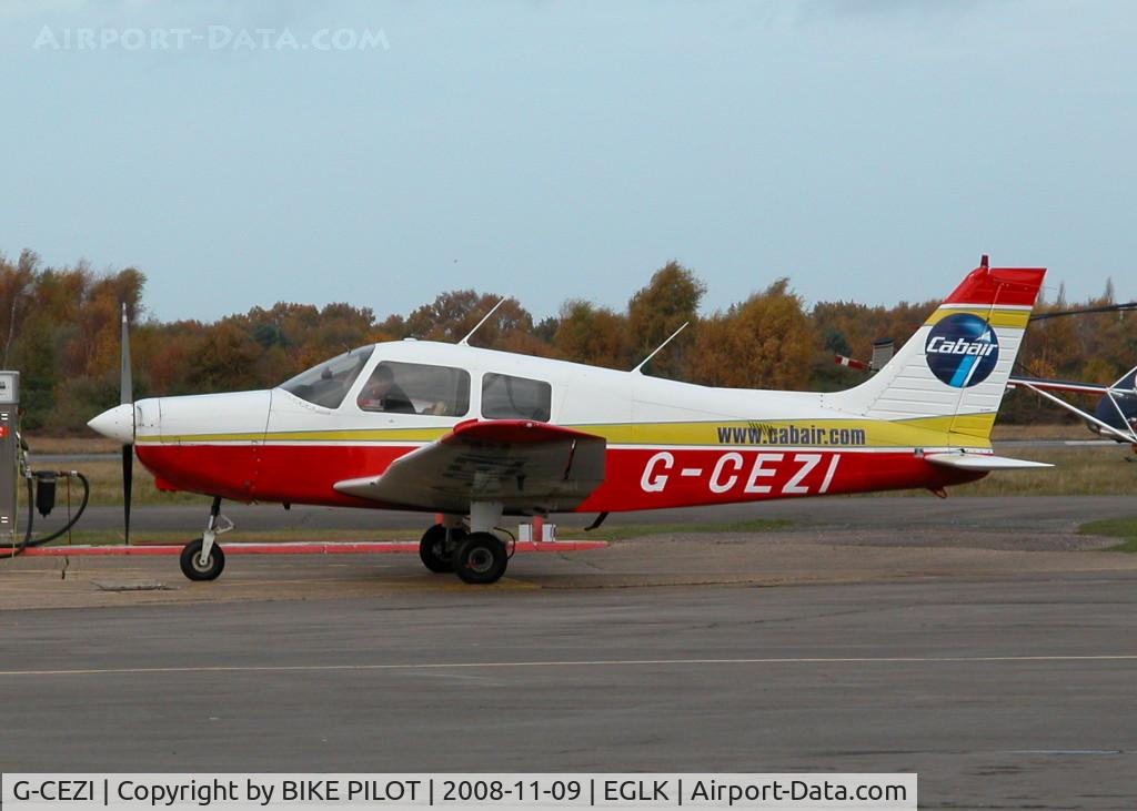 G-CEZI, 1989 Piper PA-28-161 Cadet C/N 2841228, VISITING CABAIR CHEROKEE