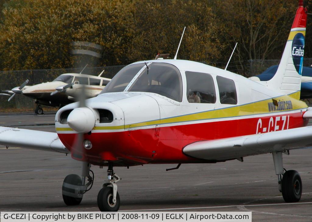 G-CEZI, 1989 Piper PA-28-161 Cadet C/N 2841228, VISITING CABAIR CHEROKEE