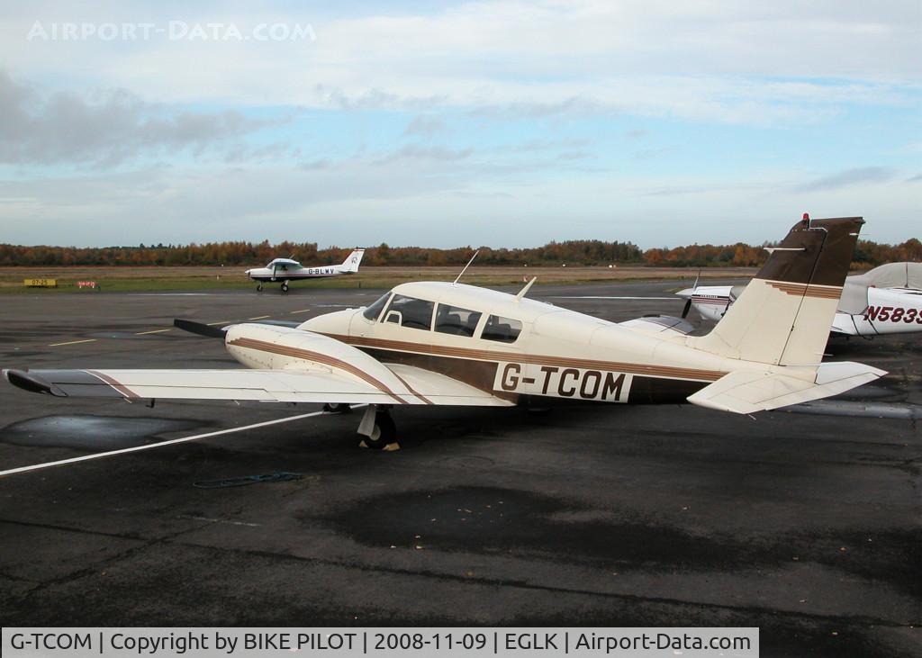 G-TCOM, 1969 Piper PA-30-160 B Twin Comanche C/N 30-1967, SMART TWIN COMANCHE