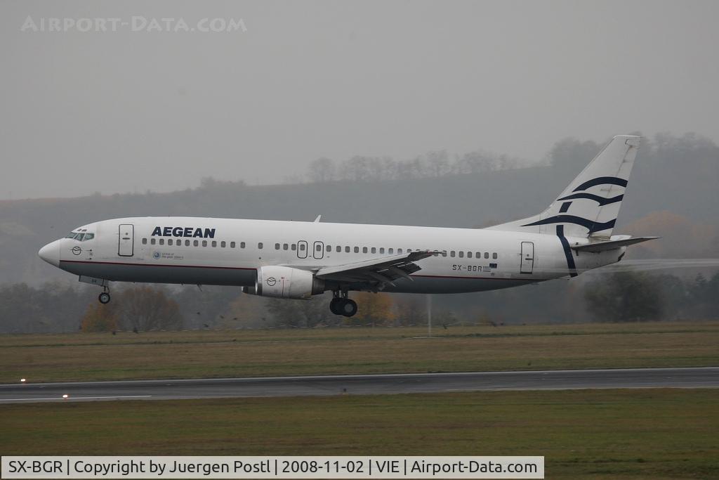 SX-BGR, 1991 Boeing 737-408 C/N 25063, Boeing 737-408