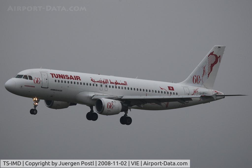 TS-IMD, 1991 Airbus A320-211 C/N 0205, Airbus A320-211