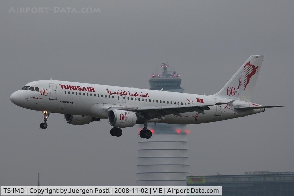 TS-IMD, 1991 Airbus A320-211 C/N 0205, Airbus A320-211