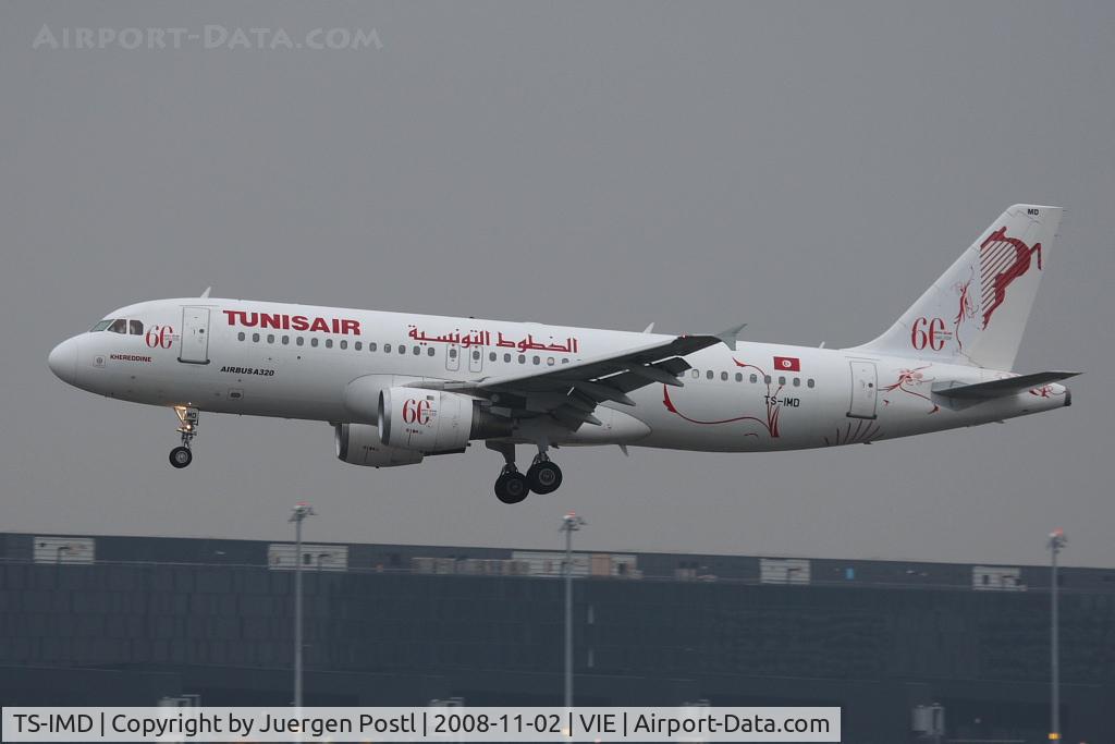 TS-IMD, 1991 Airbus A320-211 C/N 0205, Airbus A320-211