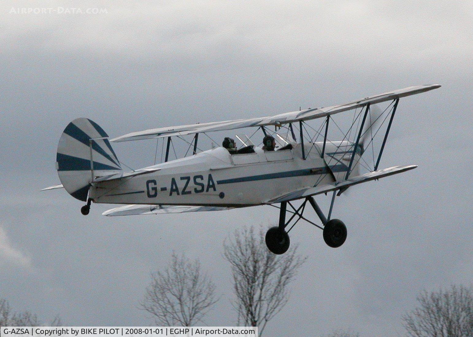 G-AZSA, 1962 Stampe-Vertongen SV-4B C/N 64, POPHAM NEW YEARS DAY FLY-IN