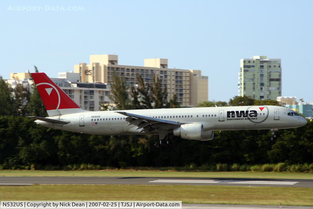 N532US, 1988 Boeing 757-251 C/N 24263, /