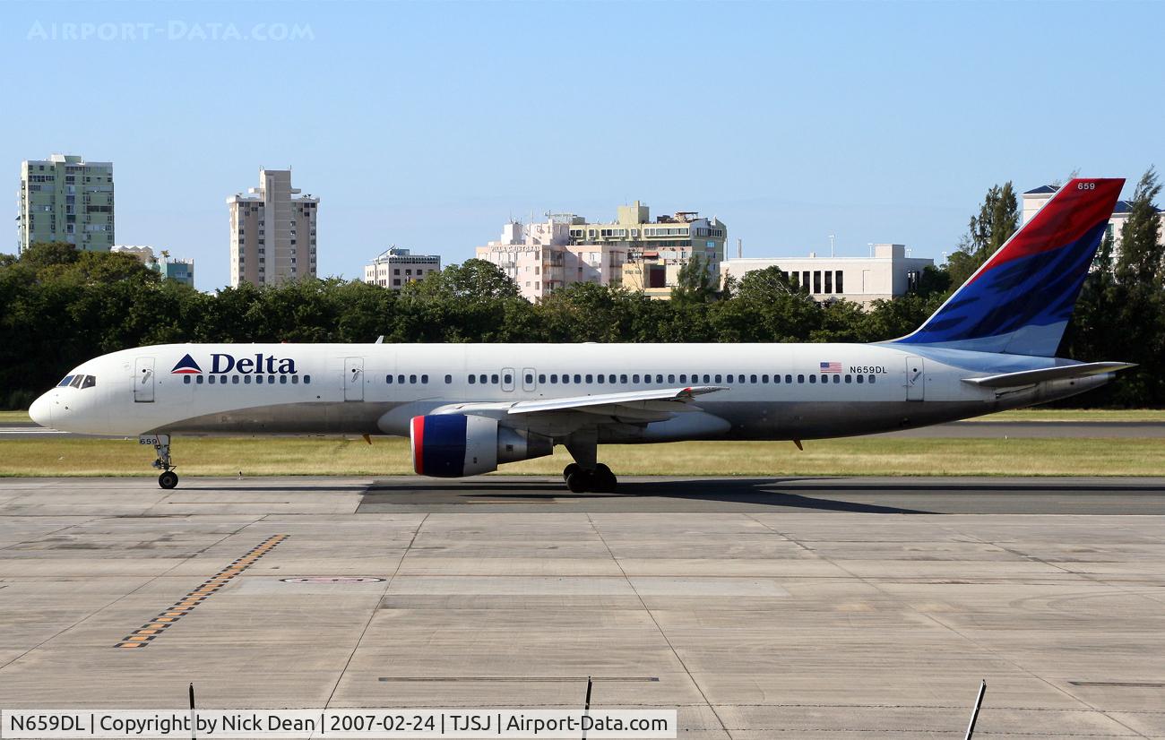 N659DL, 1990 Boeing 757-232 C/N 24421, /