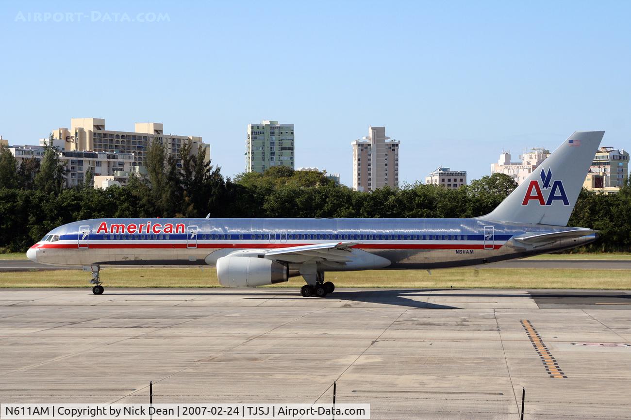 N611AM, 1989 Boeing 757-223 C/N 24487, /