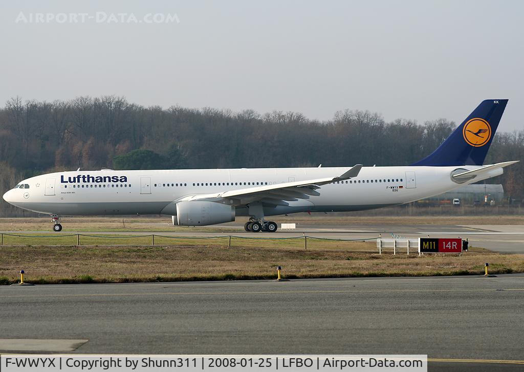 F-WWYX, 2008 Airbus A330-343X C/N 896, C/n 896 - To be D-AIKK