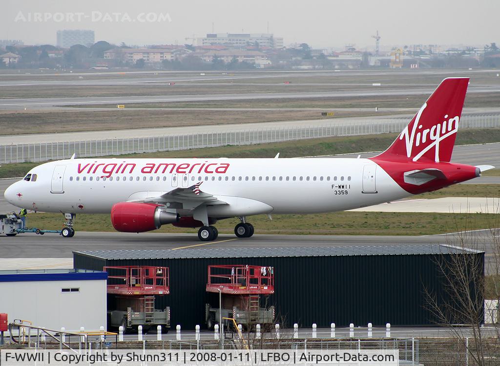 F-WWII, 2008 Airbus A320-214 C/N 3359, C/n 3359 - To be N624VA