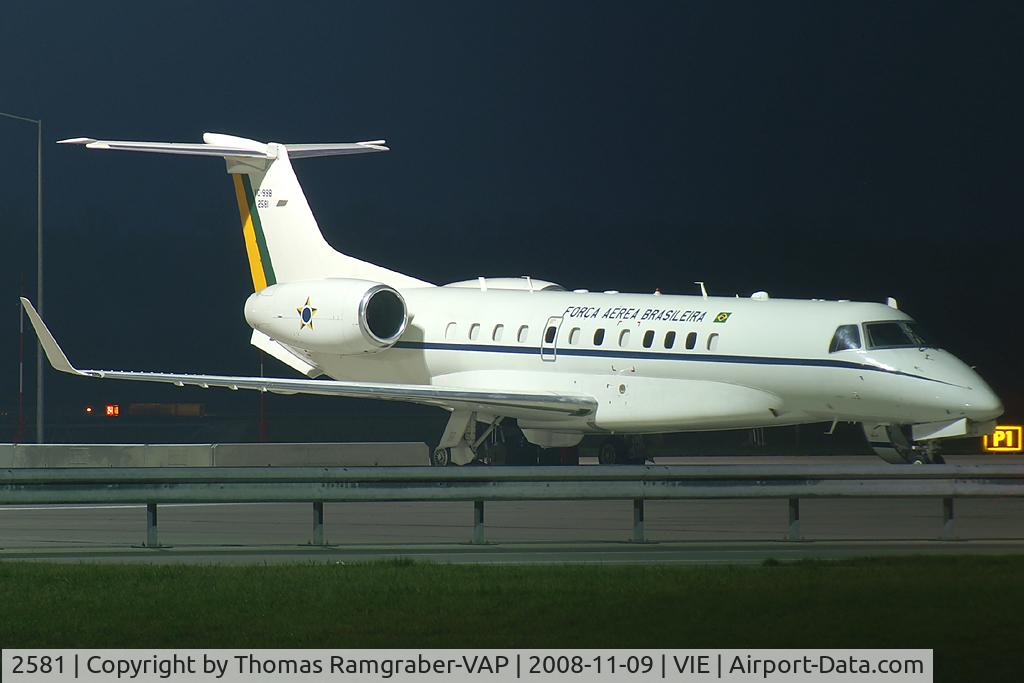 2581, 2001 Embraer VC-99B (EMB-135BJ) C/N 145462, Brazil - Air Force Embraer 145