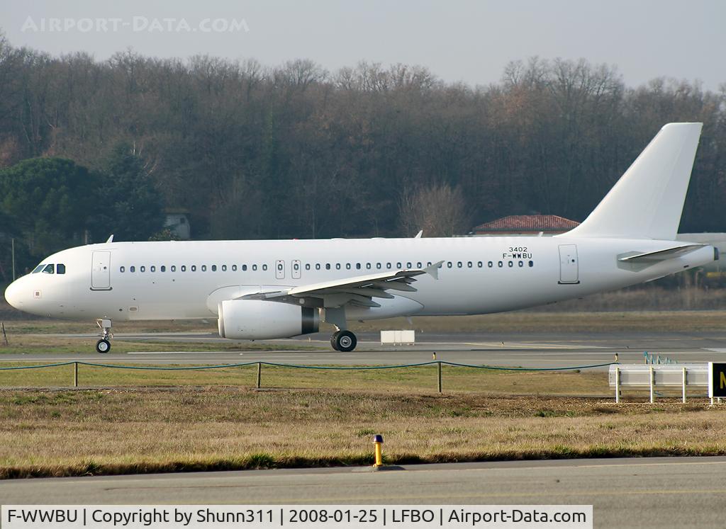 F-WWBU, 2008 Airbus A320-232 C/N 3402, C/n 3402 - For National Air Service / Saad as VP-CSS