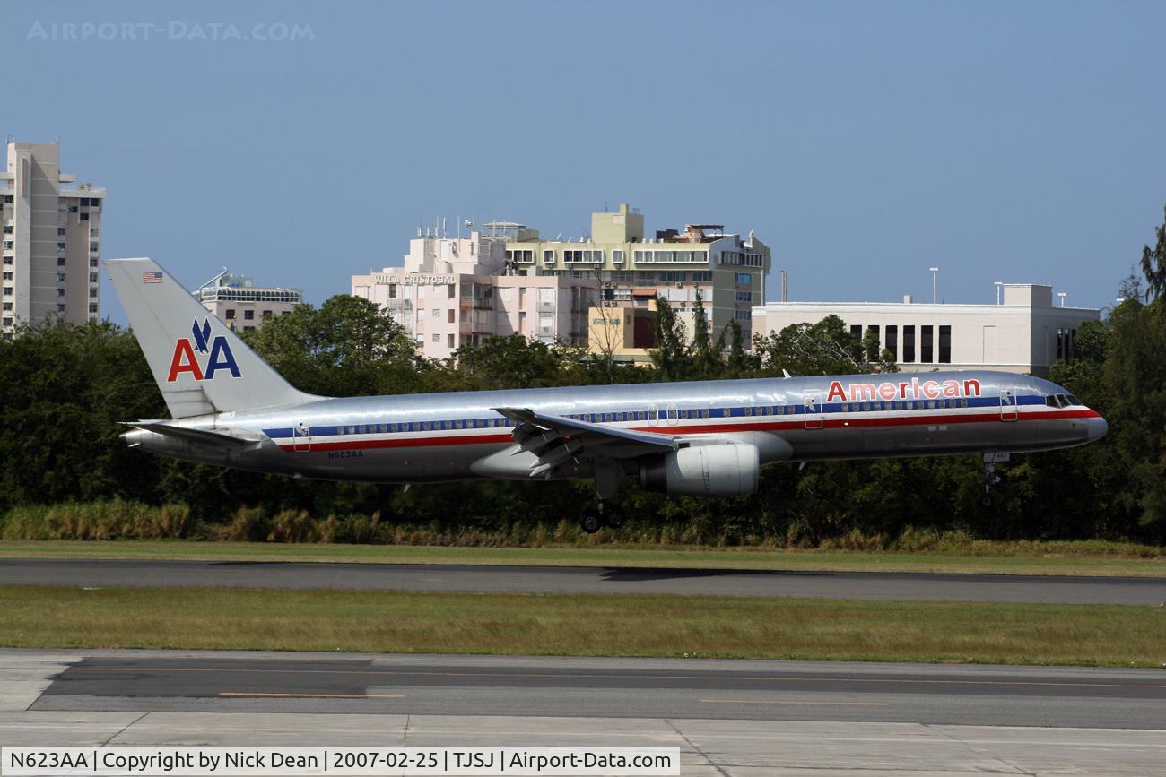N623AA, 1990 Boeing 757-223 C/N 24581, /