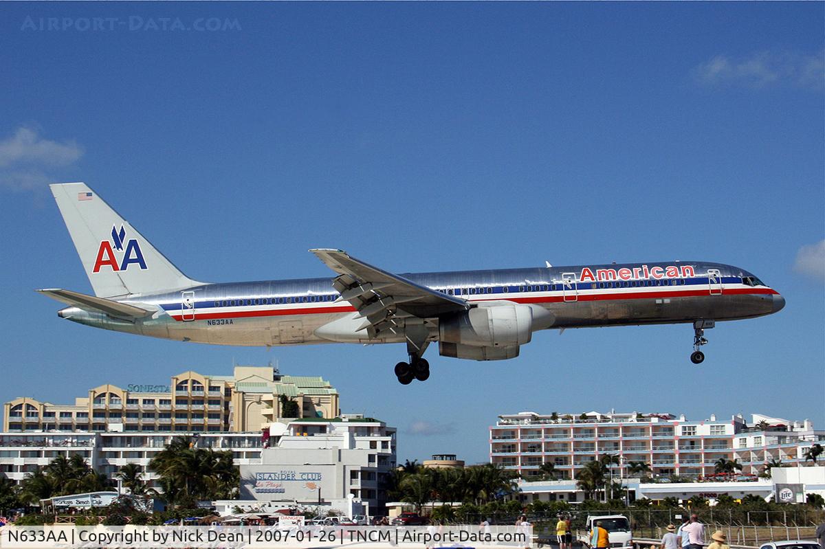 N633AA, 1990 Boeing 757-223 C/N 24591, /