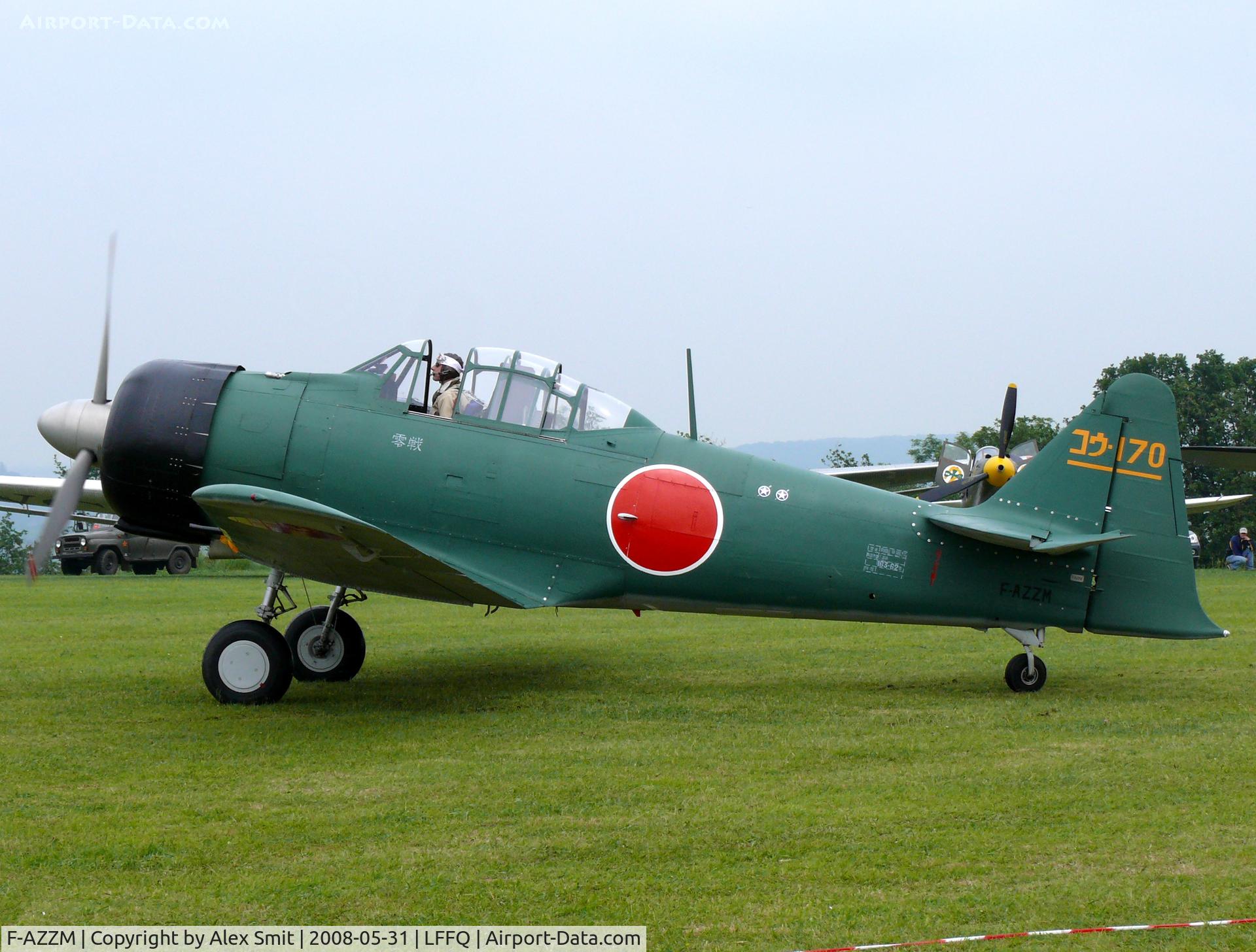 F-AZZM, 2000 North American AT-6B Texan C/N SA-32, North American T-6B Mod Harvard converted to Japanese Air Foce Zero