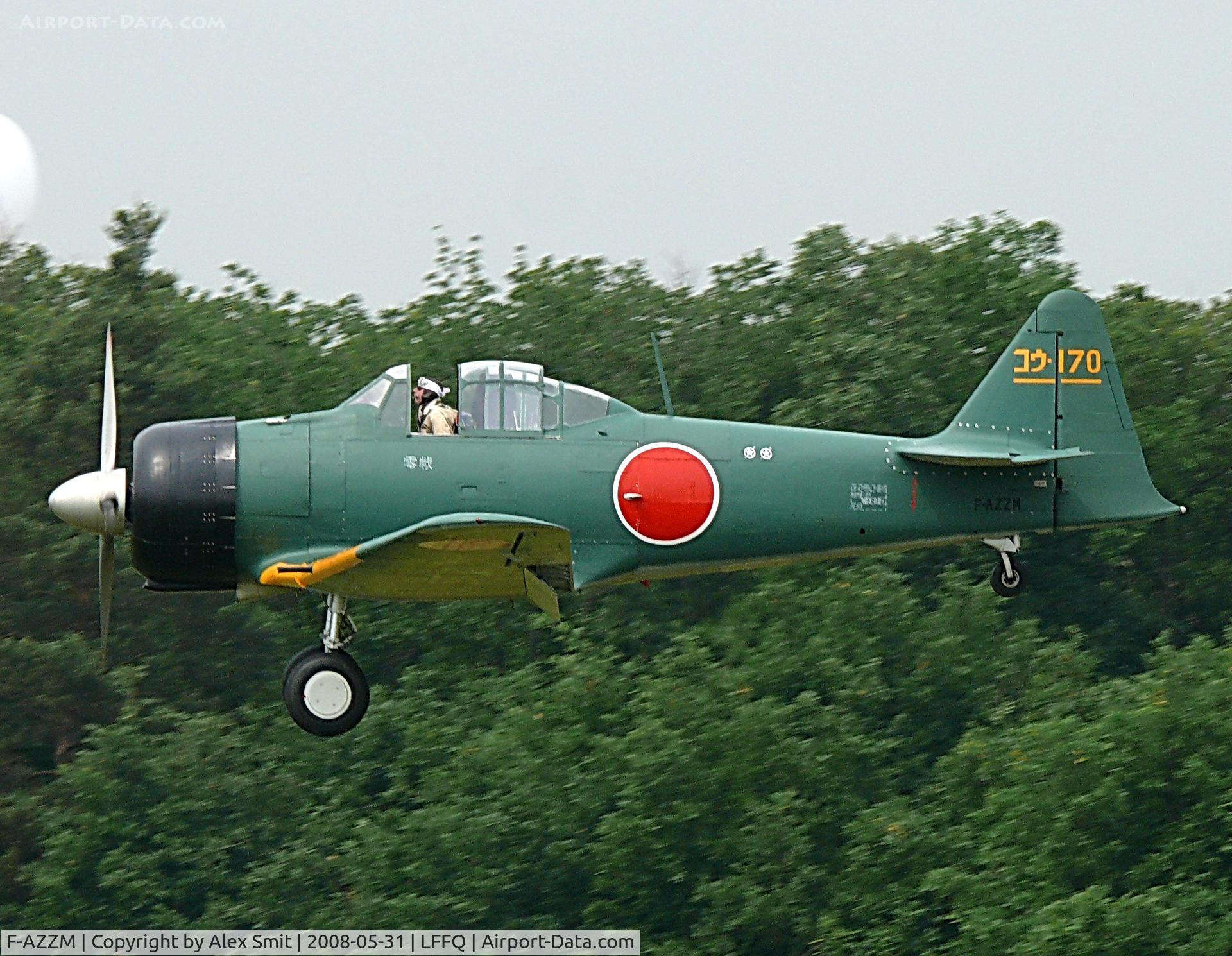 F-AZZM, 2000 North American AT-6B Texan C/N SA-32, North American T-6B Mod Harvard converted to Japanese Air Force Zero