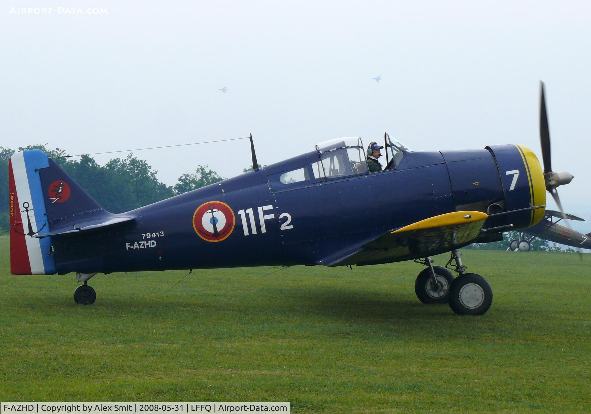 F-AZHD, North American NA-68 C/N SA-30, North American NA68 F-AZHD painted as French Navy 11.F.2/7/97413