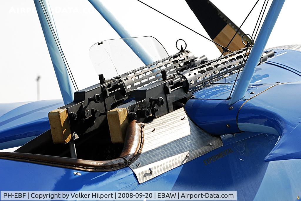 PH-EBF, Fokker Dr.1 Triplane Replica C/N 155-17, at Antwerpen