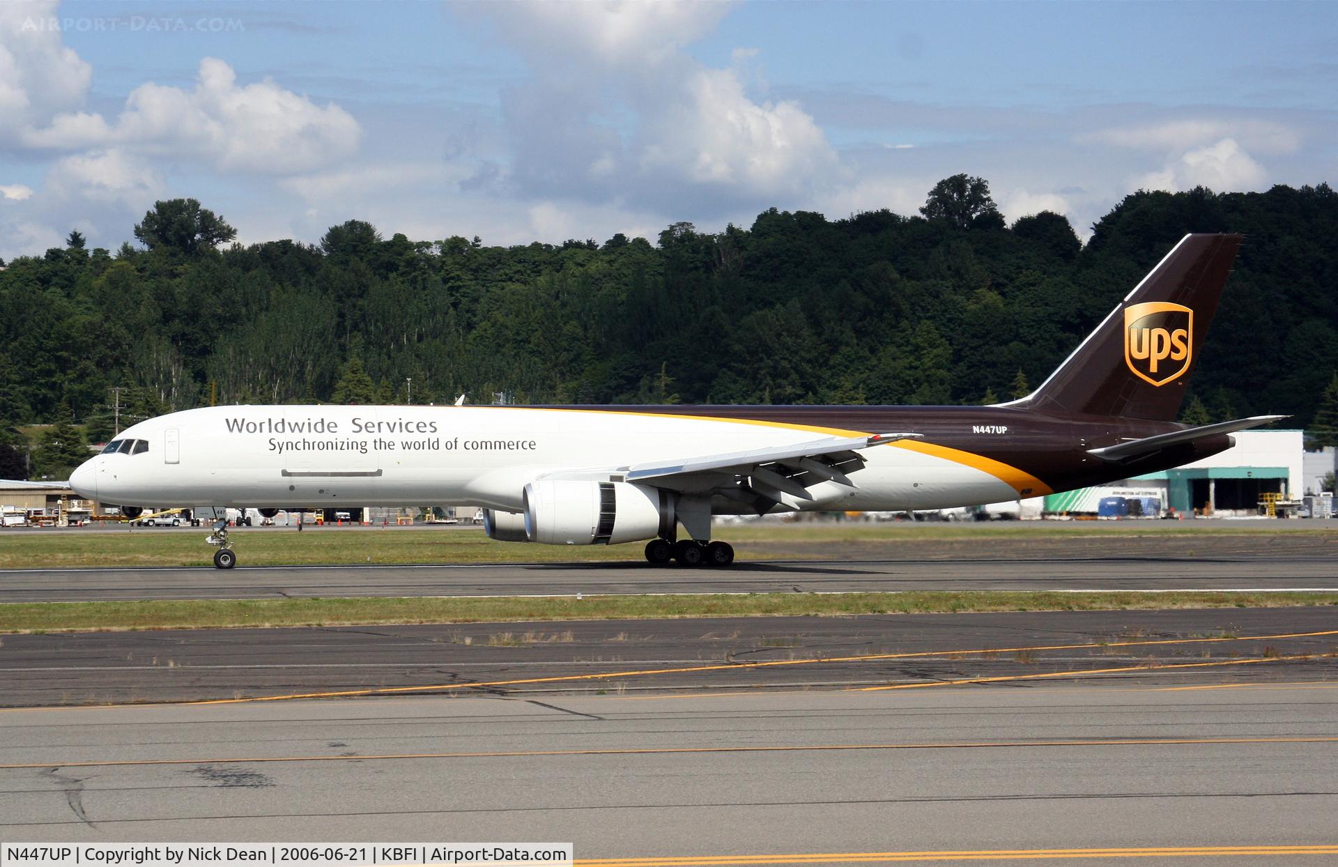 N447UP, 1994 Boeing 757-24APF C/N 27736, /
