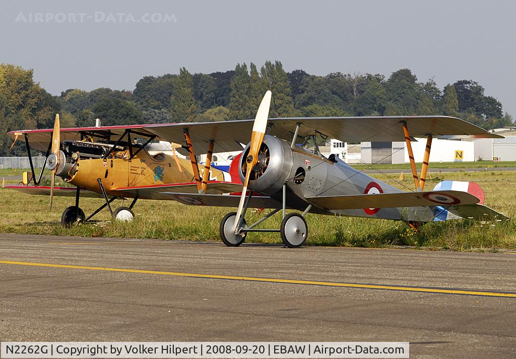N2262G, 1993 Nieuport 24 Replica C/N CS007, at Antwerpen
