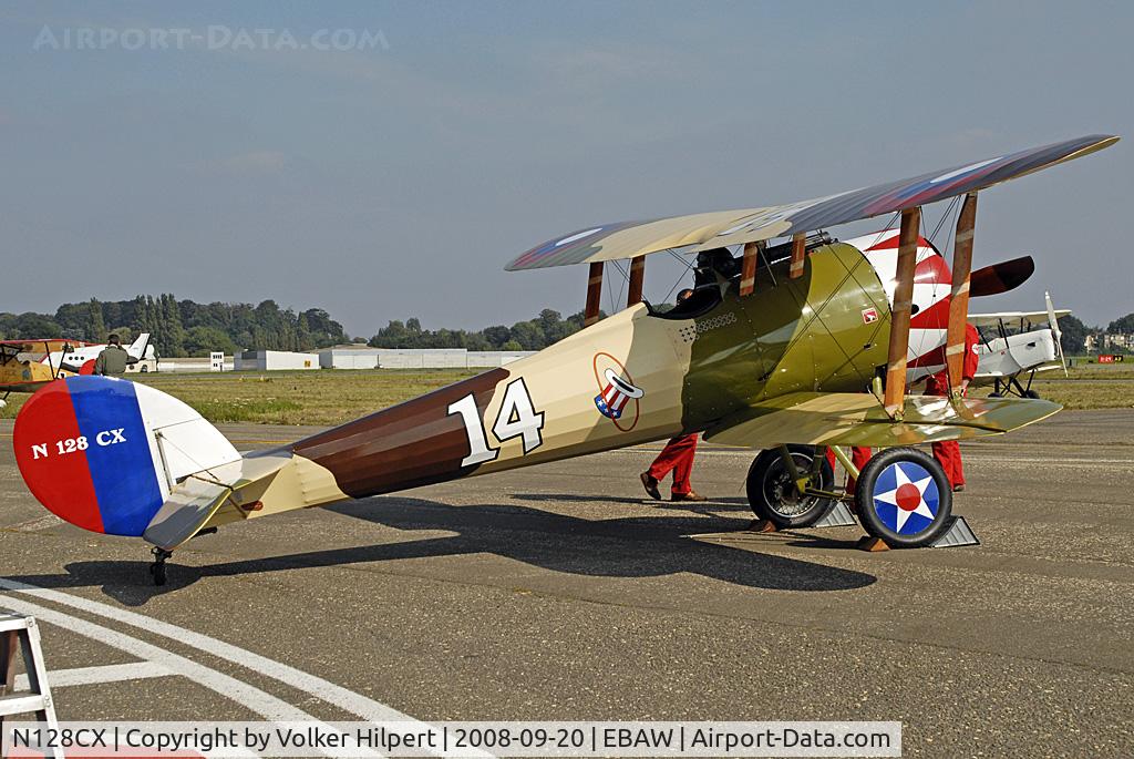 N128CX, Nieuport 28 C.1 Replica C/N 1192, at Antwerpen