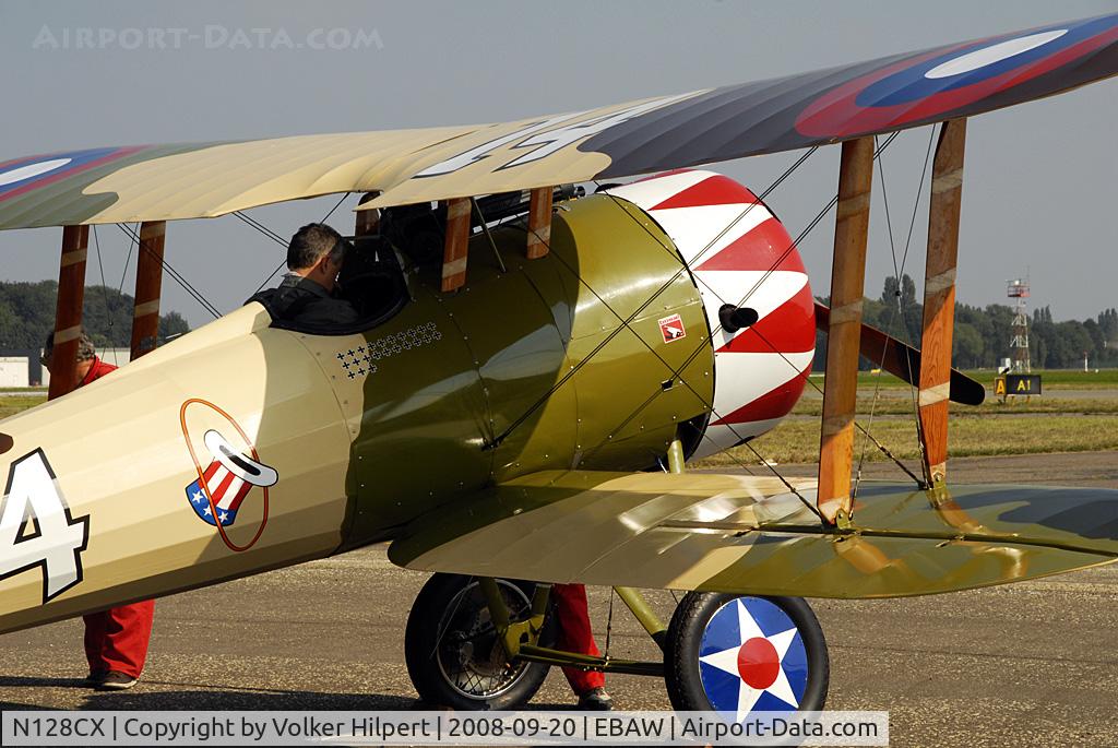 N128CX, Nieuport 28 C.1 Replica C/N 1192, at Antwerpen