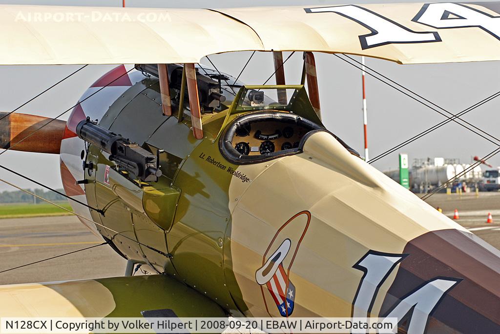 N128CX, Nieuport 28 C.1 Replica C/N 1192, at Antwerpen
