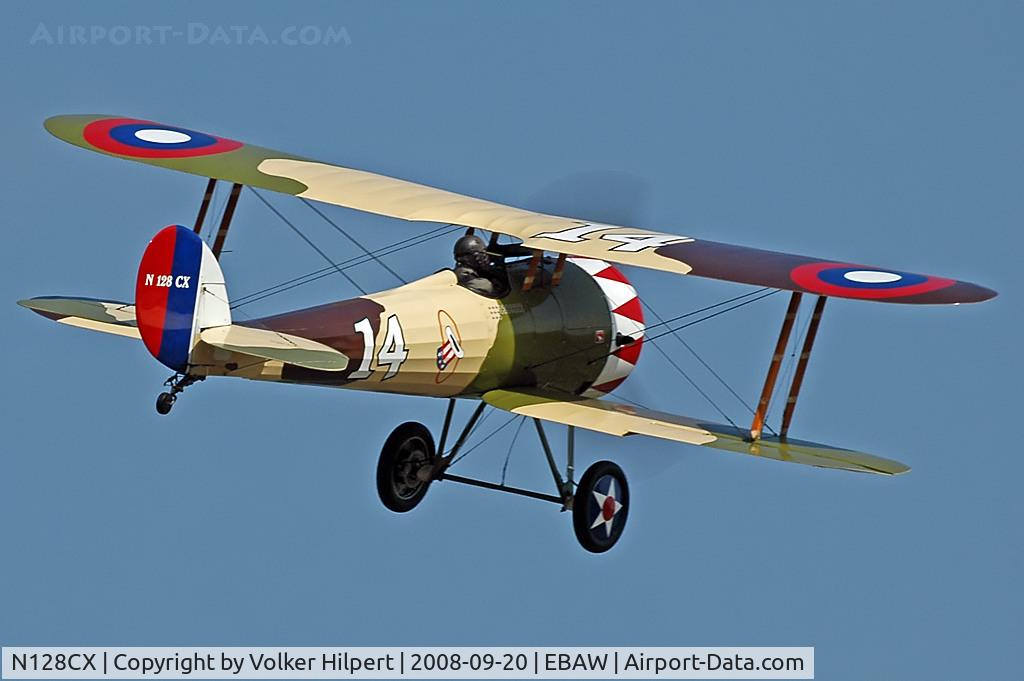 N128CX, Nieuport 28 C.1 Replica C/N 1192, at Antwerpen