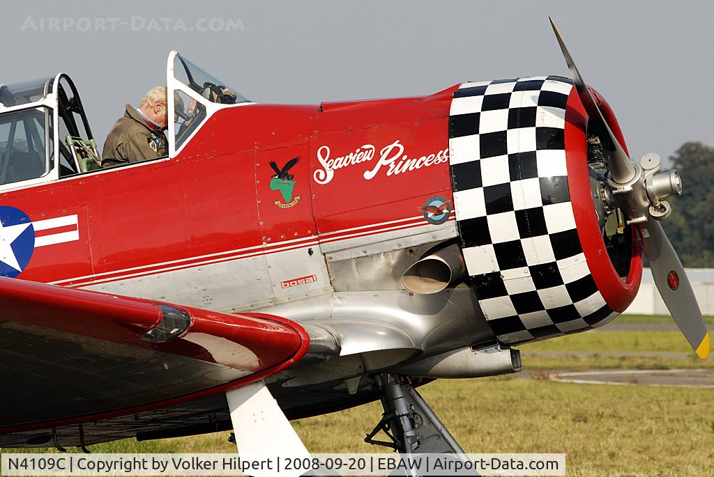 N4109C, 1952 North American T-6G Texan C/N SA-078, at Antwerpen