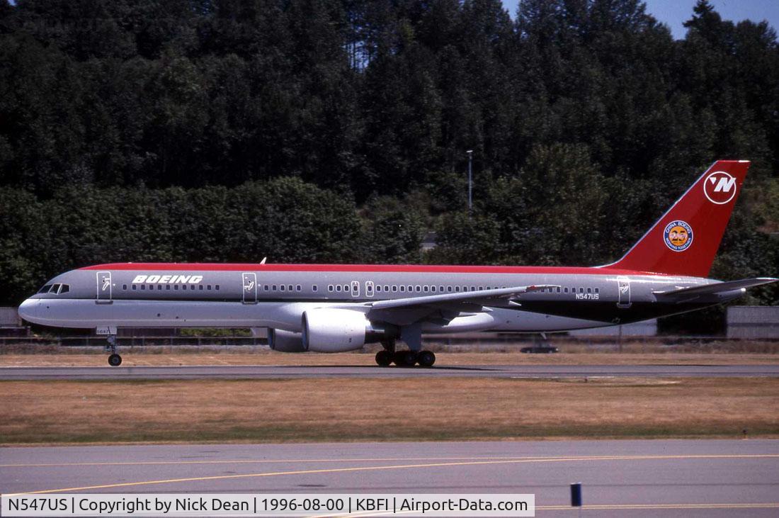 N547US, 1996 Boeing 757-251 C/N 26494, Interesting titles on this