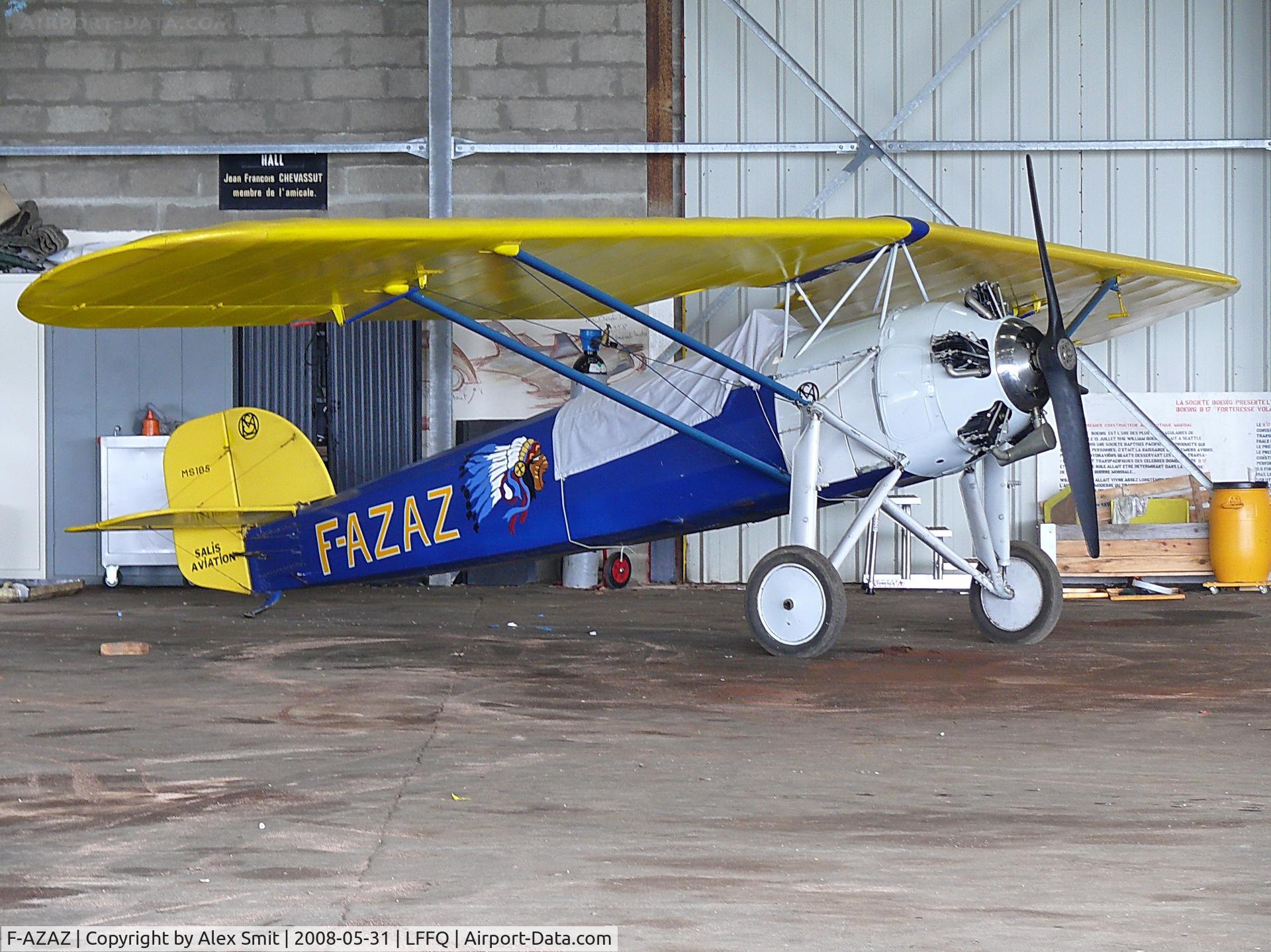 F-AZAZ, Morane-Saulnier MS-185 C/N 01, Morane Saulnier MS185 F-AZAZ