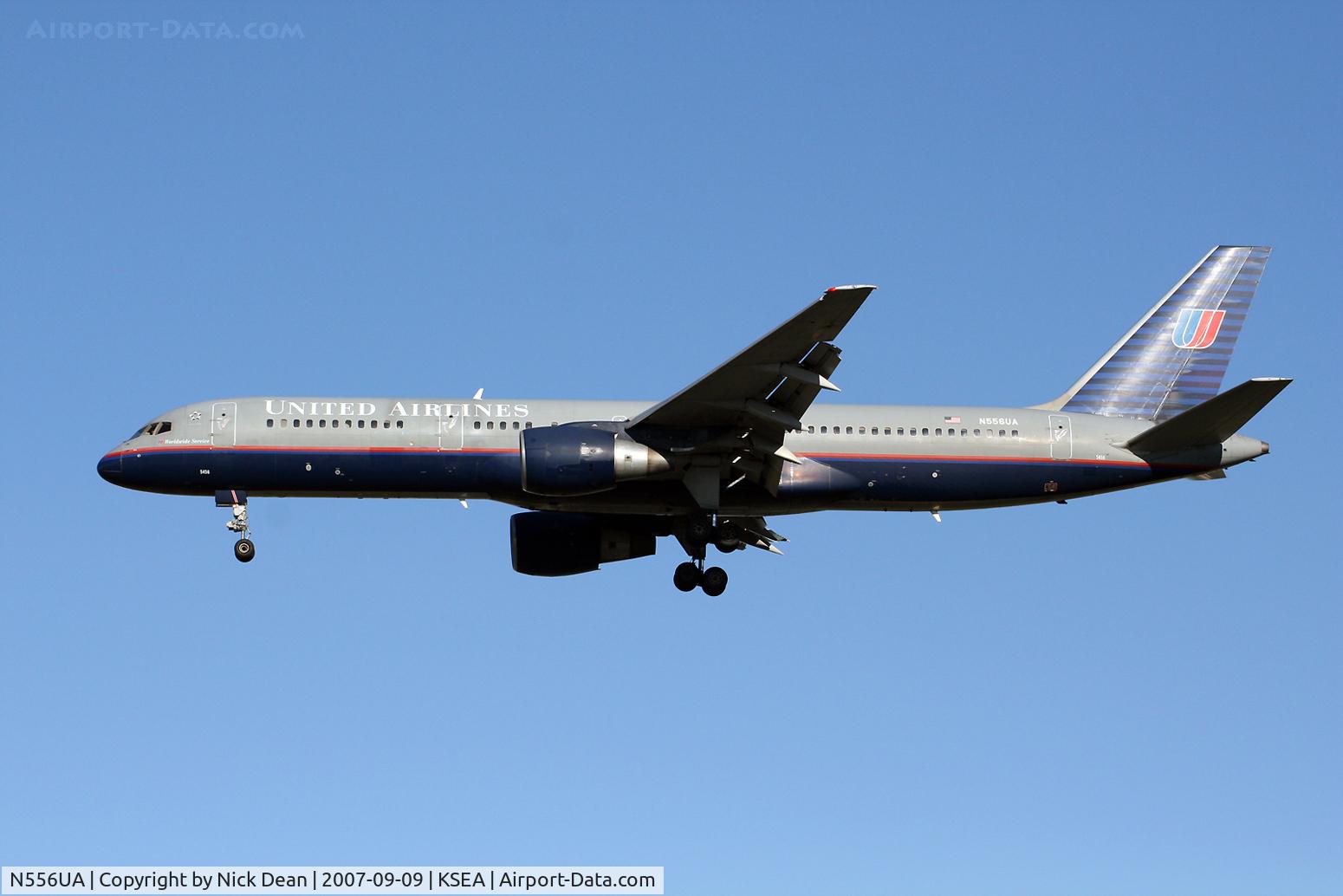 N556UA, 1992 Boeing 757-222 C/N 26650, /