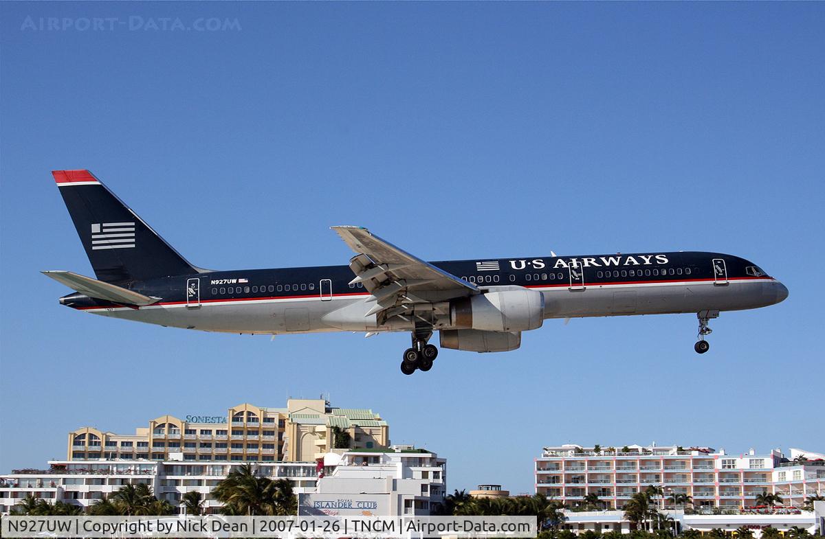 N927UW, 1993 Boeing 757-2B7 C/N 27123, /