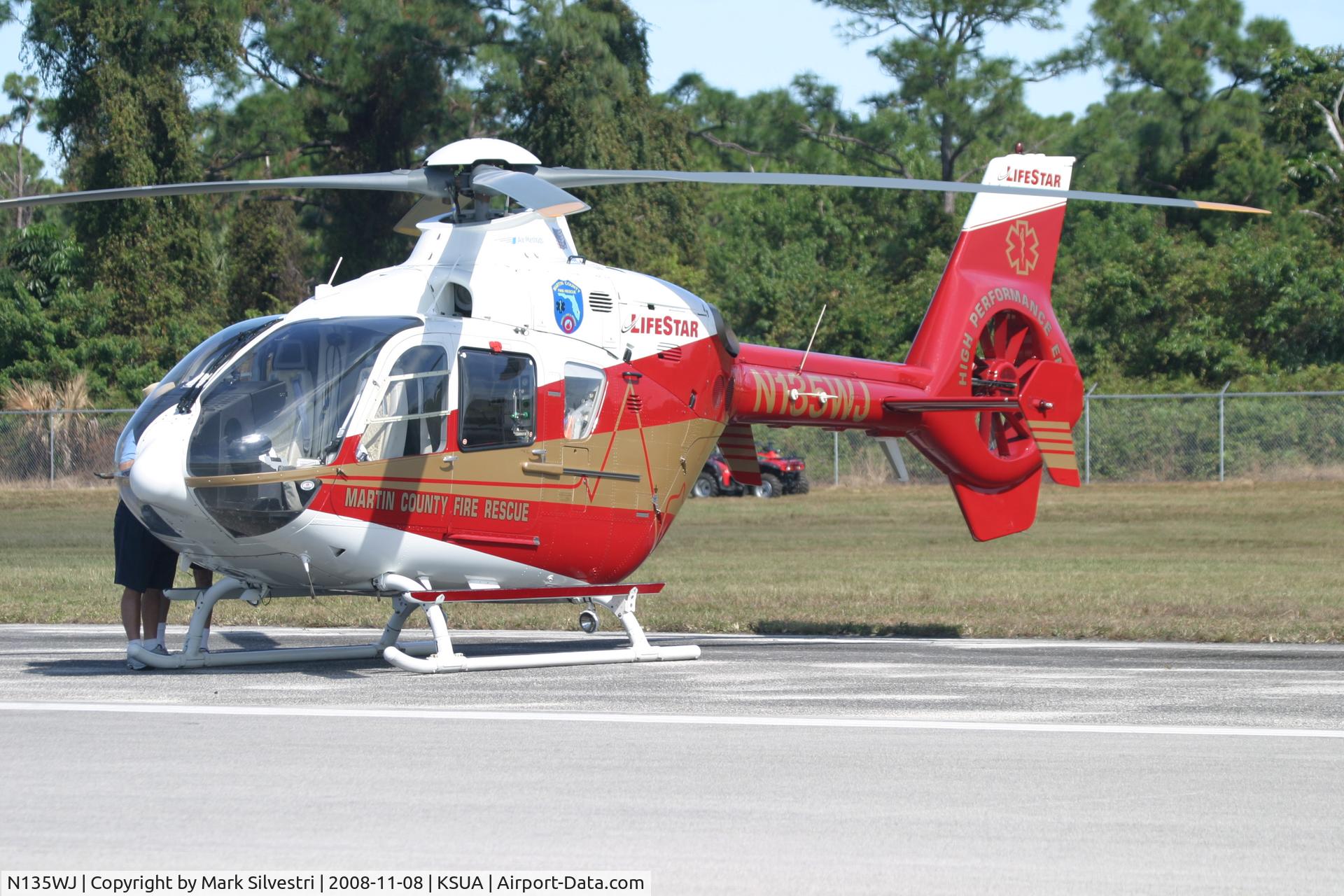 N135WJ, 2003 Eurocopter EC-135P-2 C/N 0287, 2008 Stuart, FL Airshow