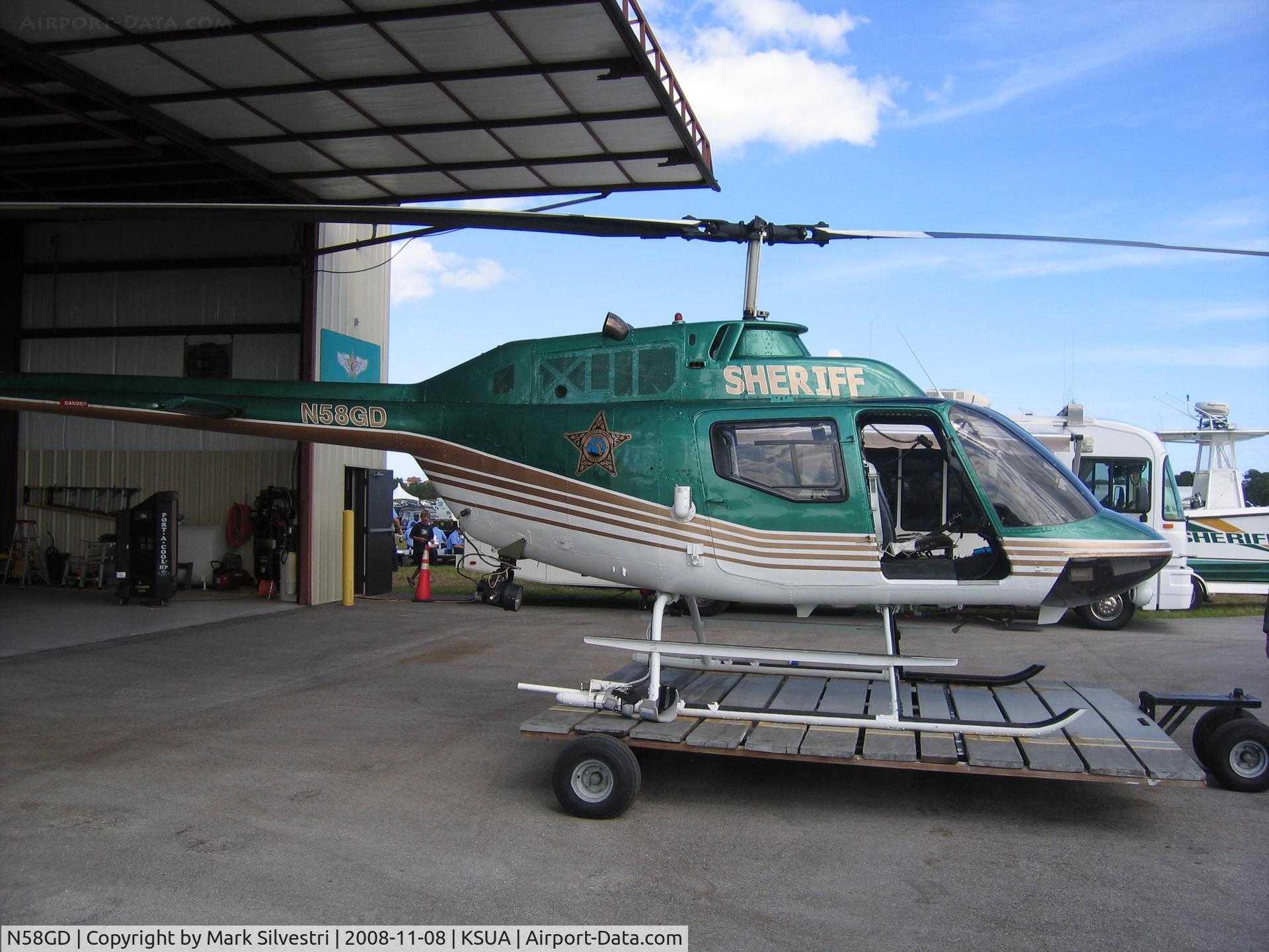 N58GD, 1970 Bell OH-58A Kiowa C/N 70-15458, 2008 Stuart, FL Airshow