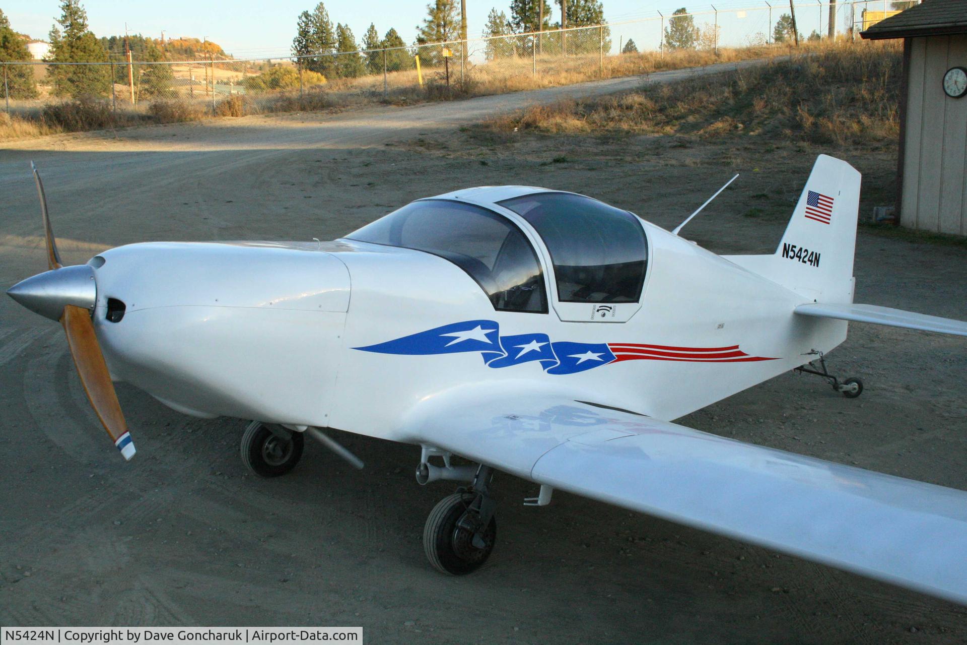 N5424N, 1986 Rand Robinson KR-2 C/N MAT-1, KR-2