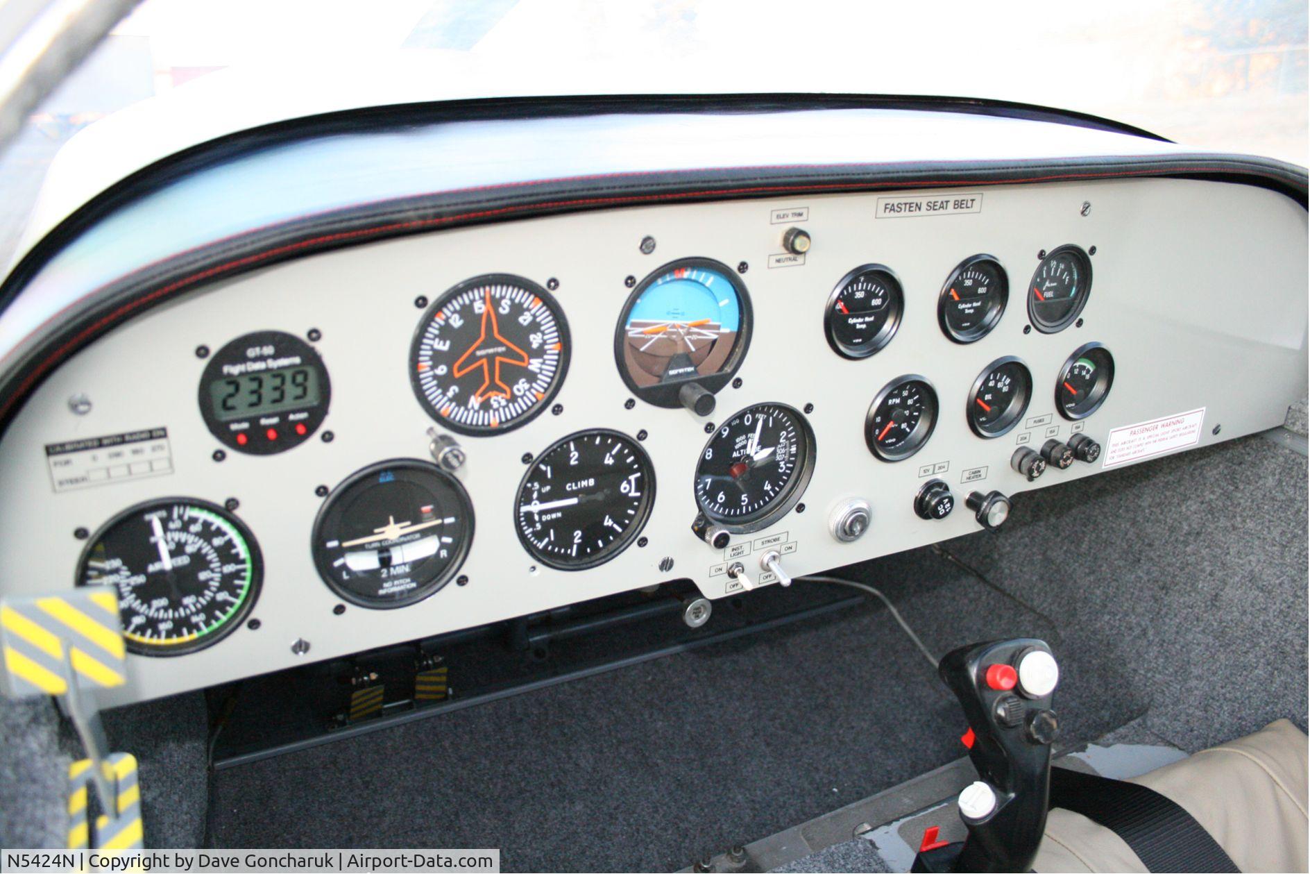 N5424N, 1986 Rand Robinson KR-2 C/N MAT-1, KR-2