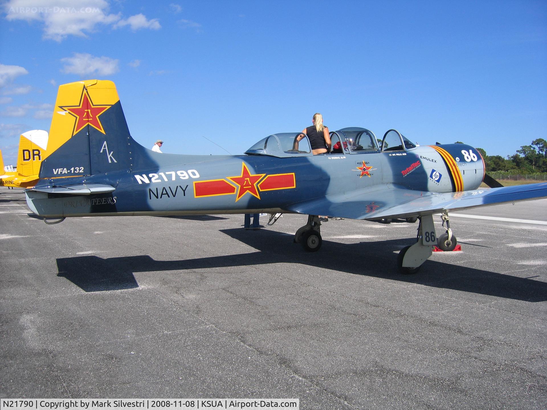 N21790, 1985 Nanchang CJ-6 C/N 4232022, 2008 Stuart, FL Airshow