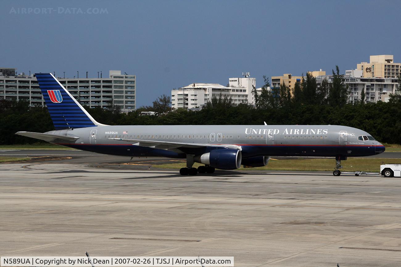 N589UA, 1997 Boeing 757-222 C/N 28707, /