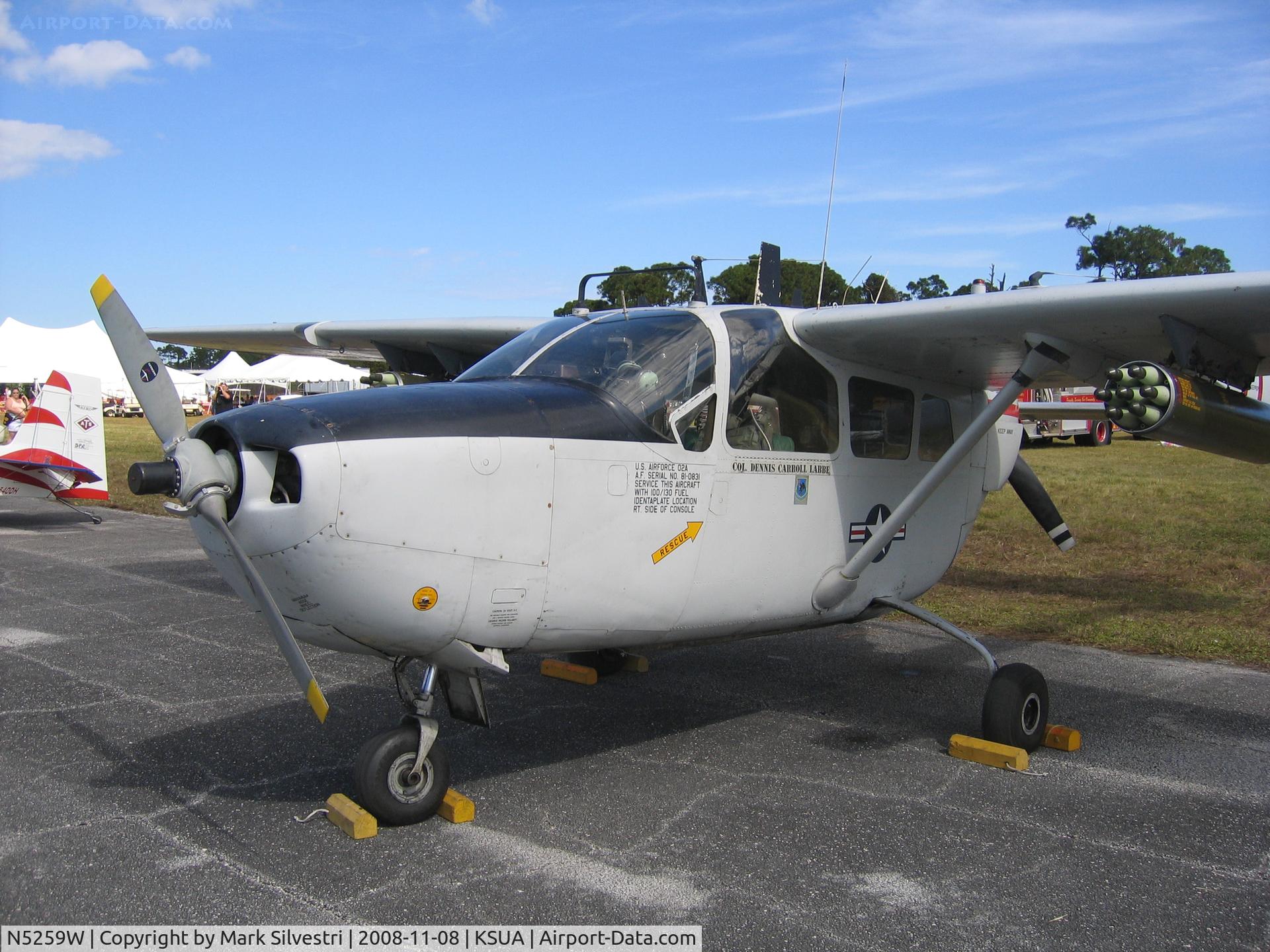 N5259W, 1968 Cessna M337B (O-2A) Super Skymaster C/N 337M-0196 (68-10831), 2008 Stuart, FL Airshow