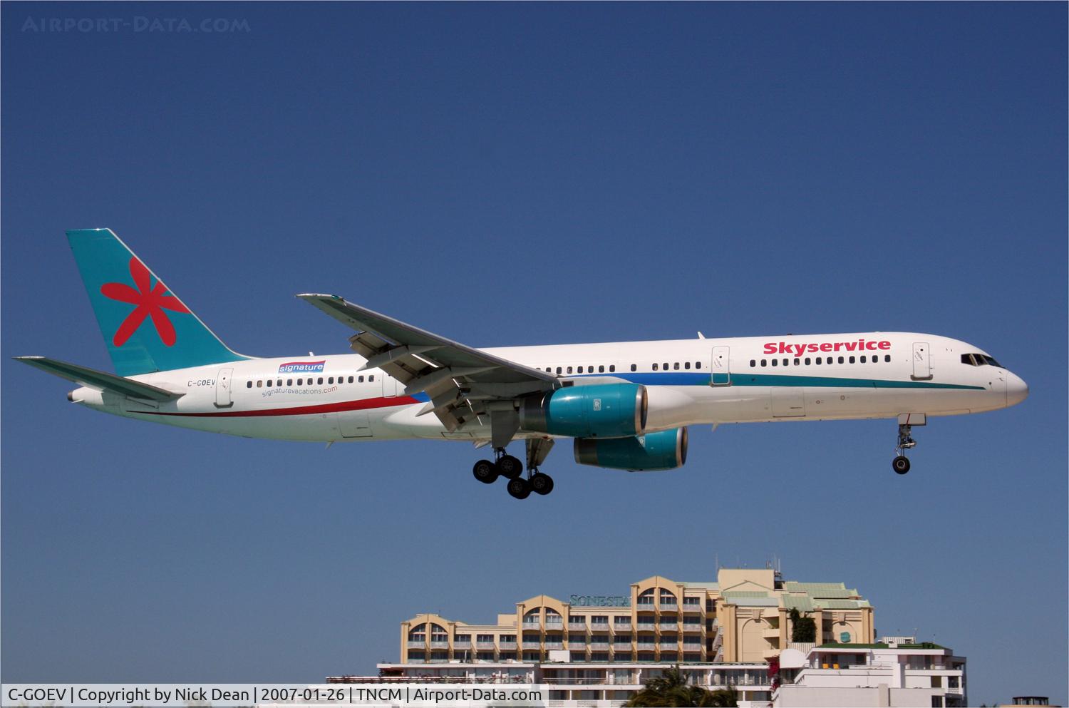 C-GOEV, 1999 Boeing 757-236 C/N 29943, /