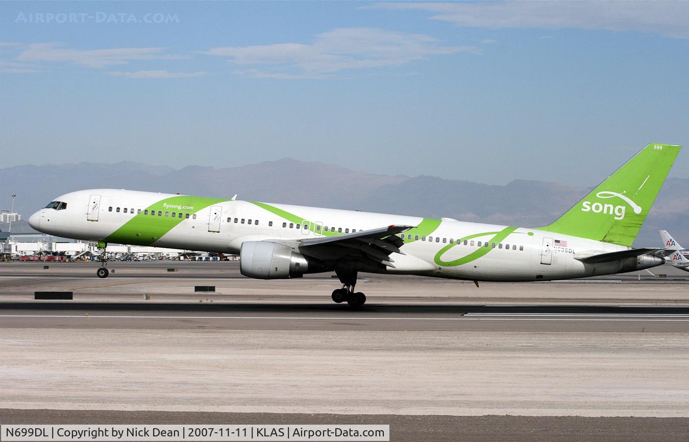 N699DL, 1999 Boeing 757-232 C/N 29970, /