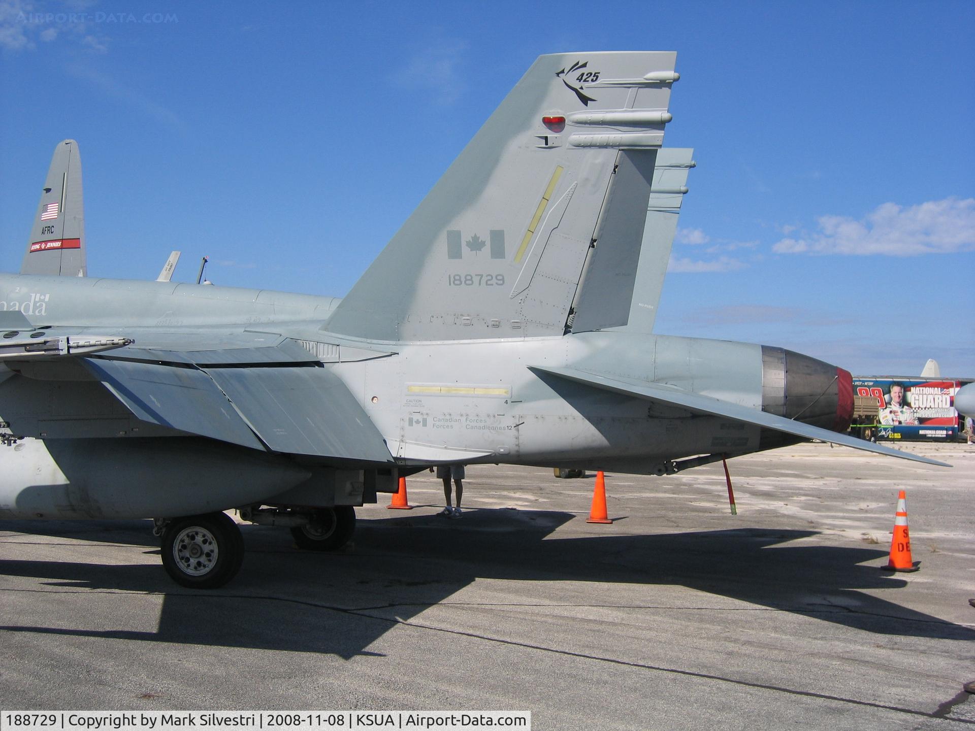 188729, McDonnell Douglas CF-188A Hornet C/N 0226/A179, 2008 Stuart, FL Airshow