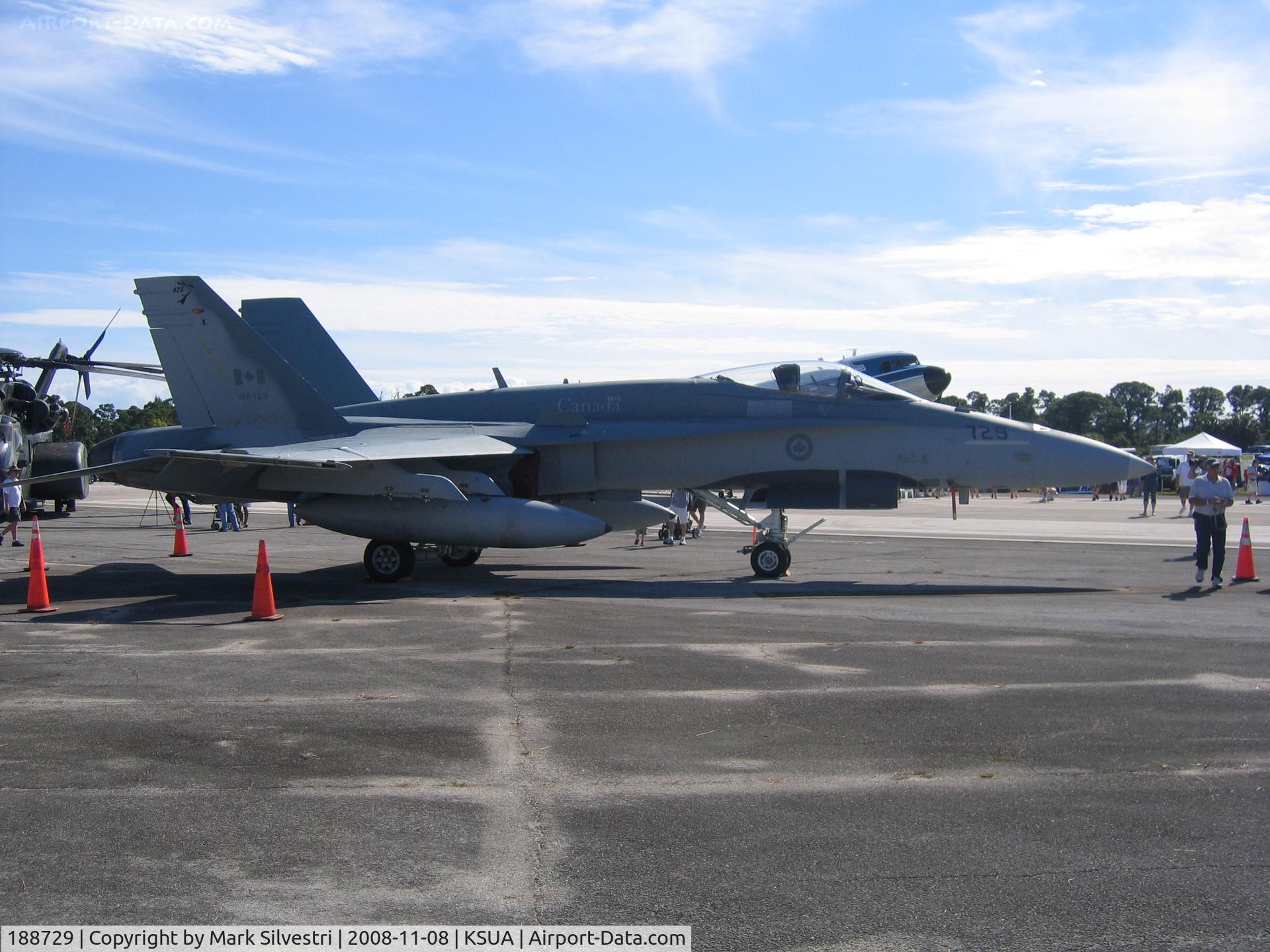 188729, McDonnell Douglas CF-188A Hornet C/N 0226/A179, 2008 Stuart, FL Airshow