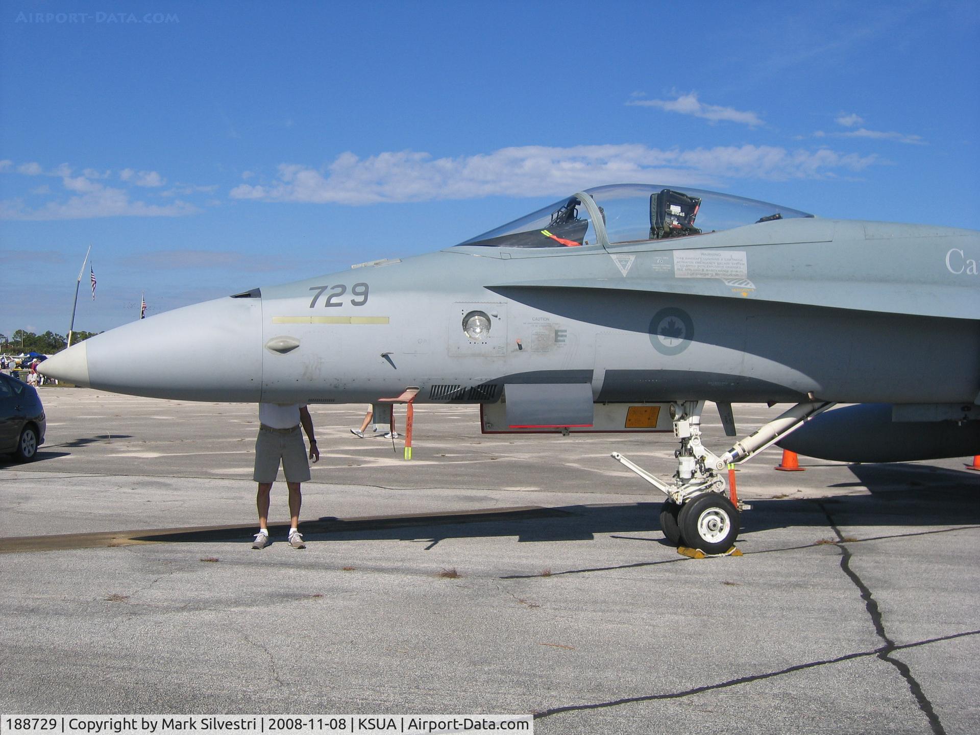 188729, McDonnell Douglas CF-188A Hornet C/N 0226/A179, 2008 Stuart, FL Airshow