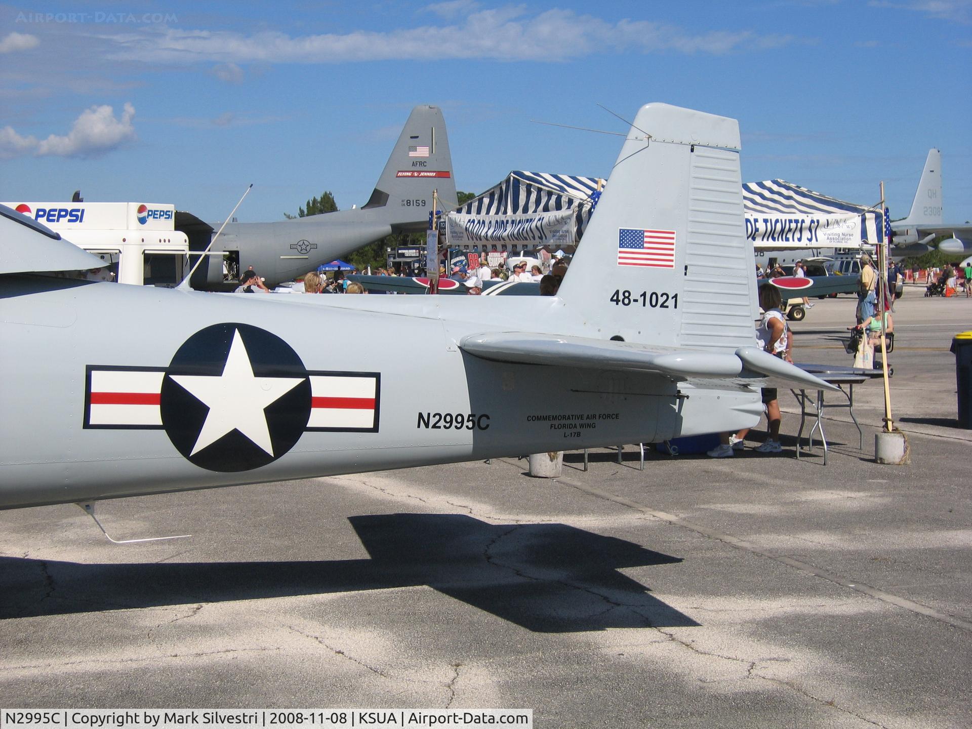 N2995C, 1948 Ryan Navion A C/N NAV-4-1727, 2008 Stuart, FL Airshow
