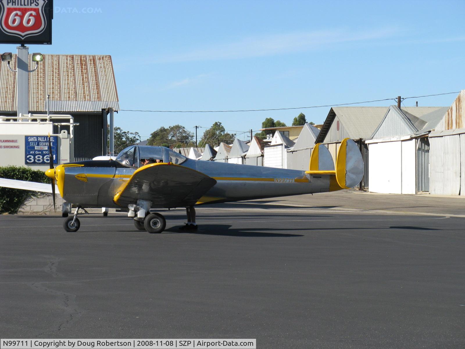 N99711, 1946 Erco 415D Ercoupe C/N 2334, 1946 ERCO ERCOUPE 415-D, Continental O-200 100 Hp upgrade