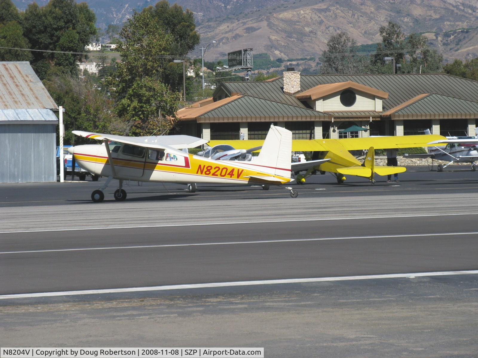N8204V, 1966 Cessna 180H Skywagon C/N 18051706, 1966 Cessna 180H, Continental O-470 230 Hp, taxi