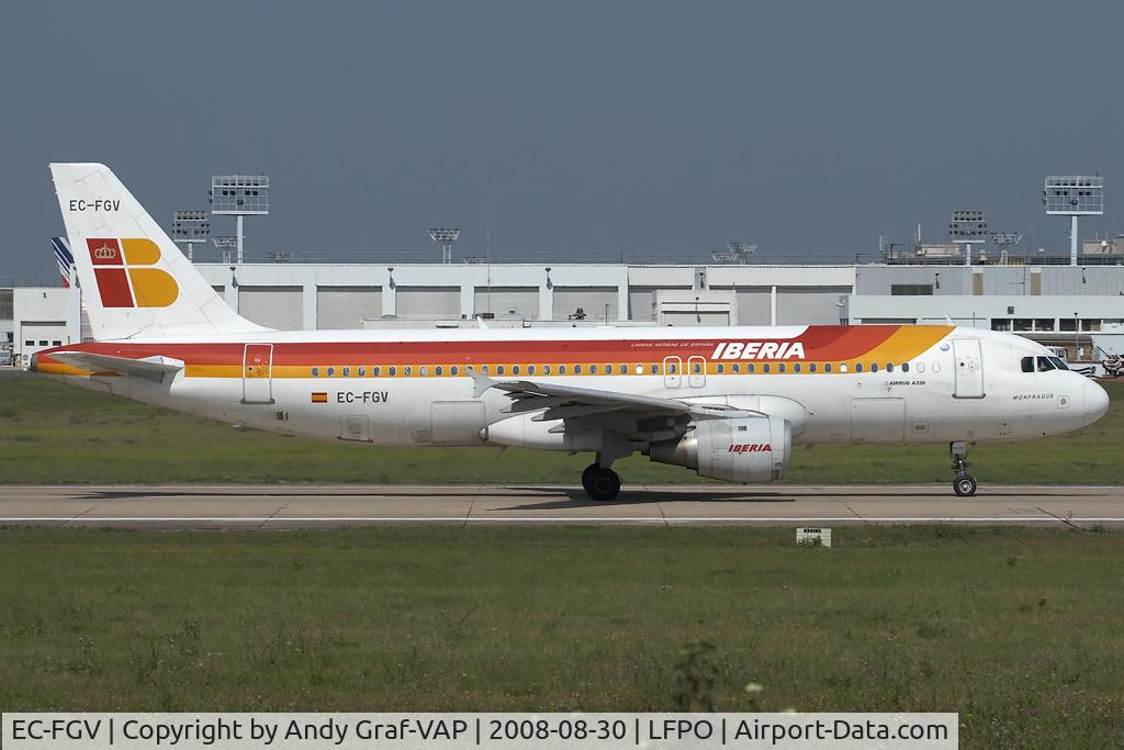 EC-FGV, 1991 Airbus A320-211 C/N 207, Iberia A320