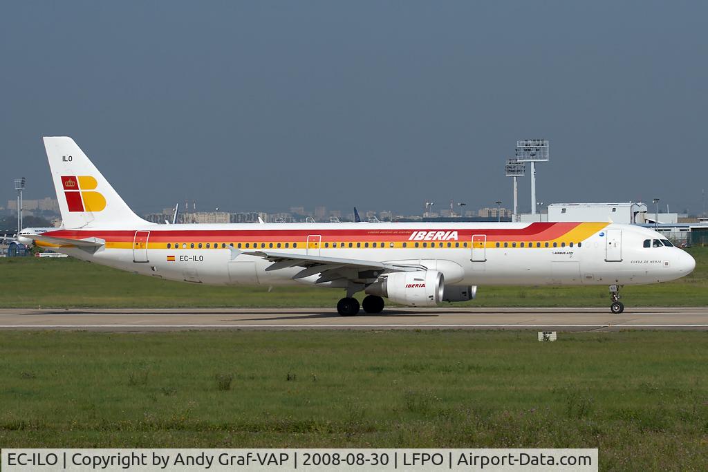 EC-ILO, 2002 Airbus A321-211 C/N 1681, Iberia A321
