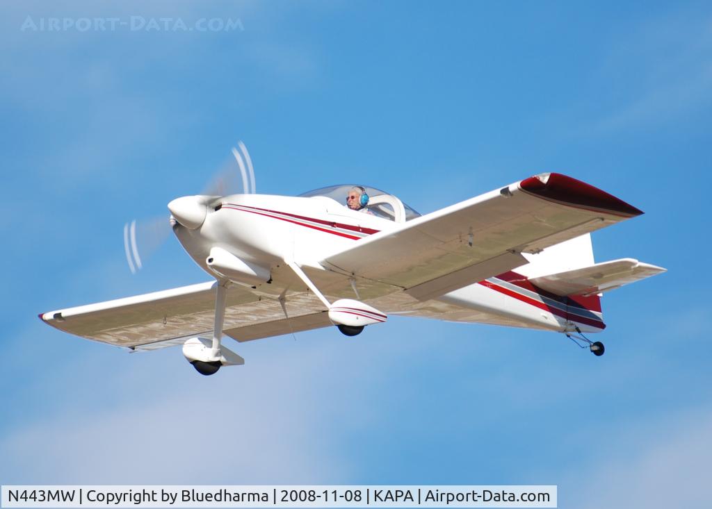 N443MW, 1992 Vans RV-6 C/N 21057, RV on final approach to 17L.